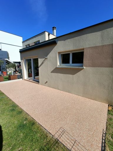 terrasse rénovation en moquette de pierre molsheim