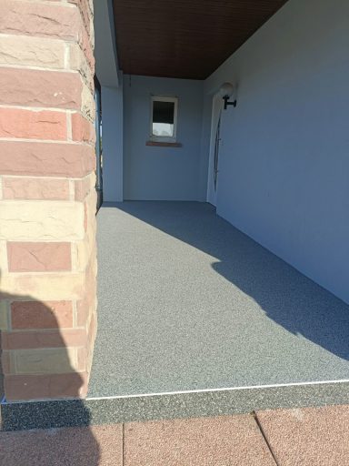 Rénovation terrasse poseur de granulats de marbre résine entreprise alsacienne confiance avis client